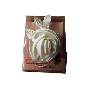 vintage lasting impressions satin rose collection accent flowers corsage.